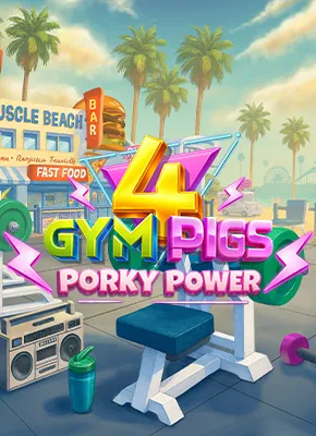 4 Gym Pigs Porky Power