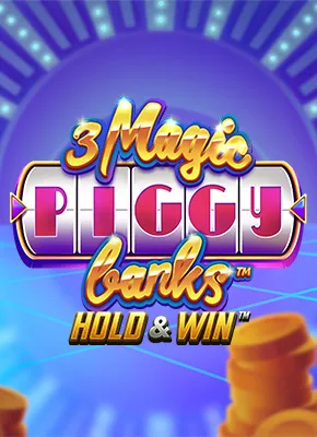 3 magic piggy banks hold and win